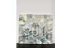 Tablou pictat manual - "Natură statică cu felinar"  70x80 cm